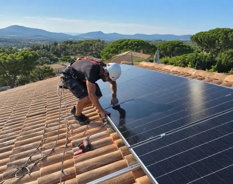 Installateur panneaux solaires Caudebronde — pose photovoltaïque sur toiture